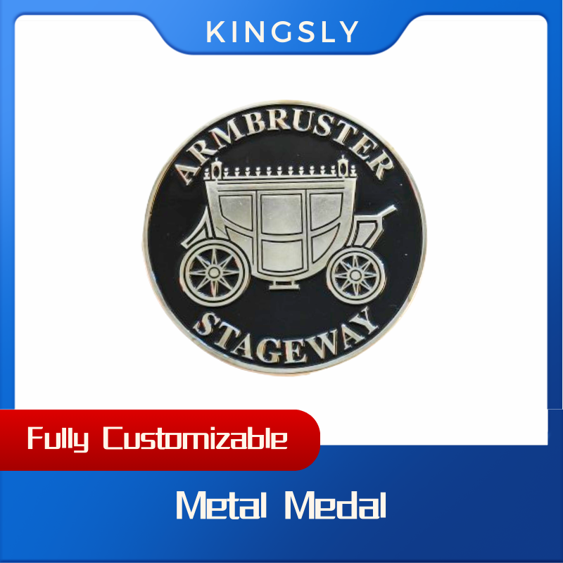10pcs, Metal Medal Customized Promotional 66mm Rounded, Zinc Alloy.