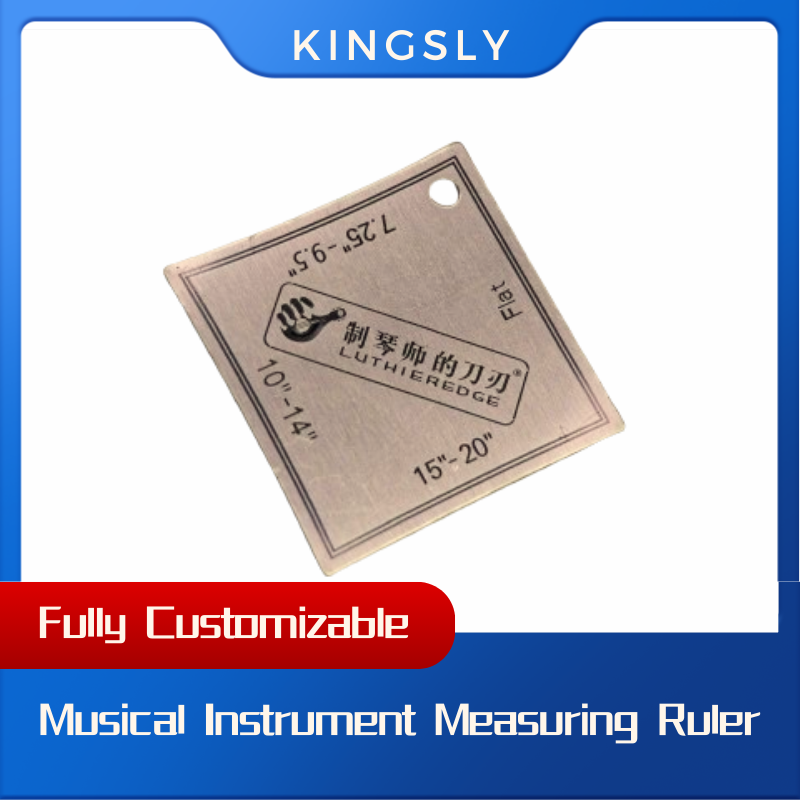 10pcs, Customized Musical Instrument Measuring Ruler, Square Ruler for String Instruments, Slotting Ruler for String Nut