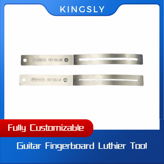 10pcs, Guitar Fingerboard Luthier Tool, Stainless Steel Guitar Fret Crowning File, Fingerboard Protectors Fret Leveling Grinding Tool for Luthier and Guitar Players