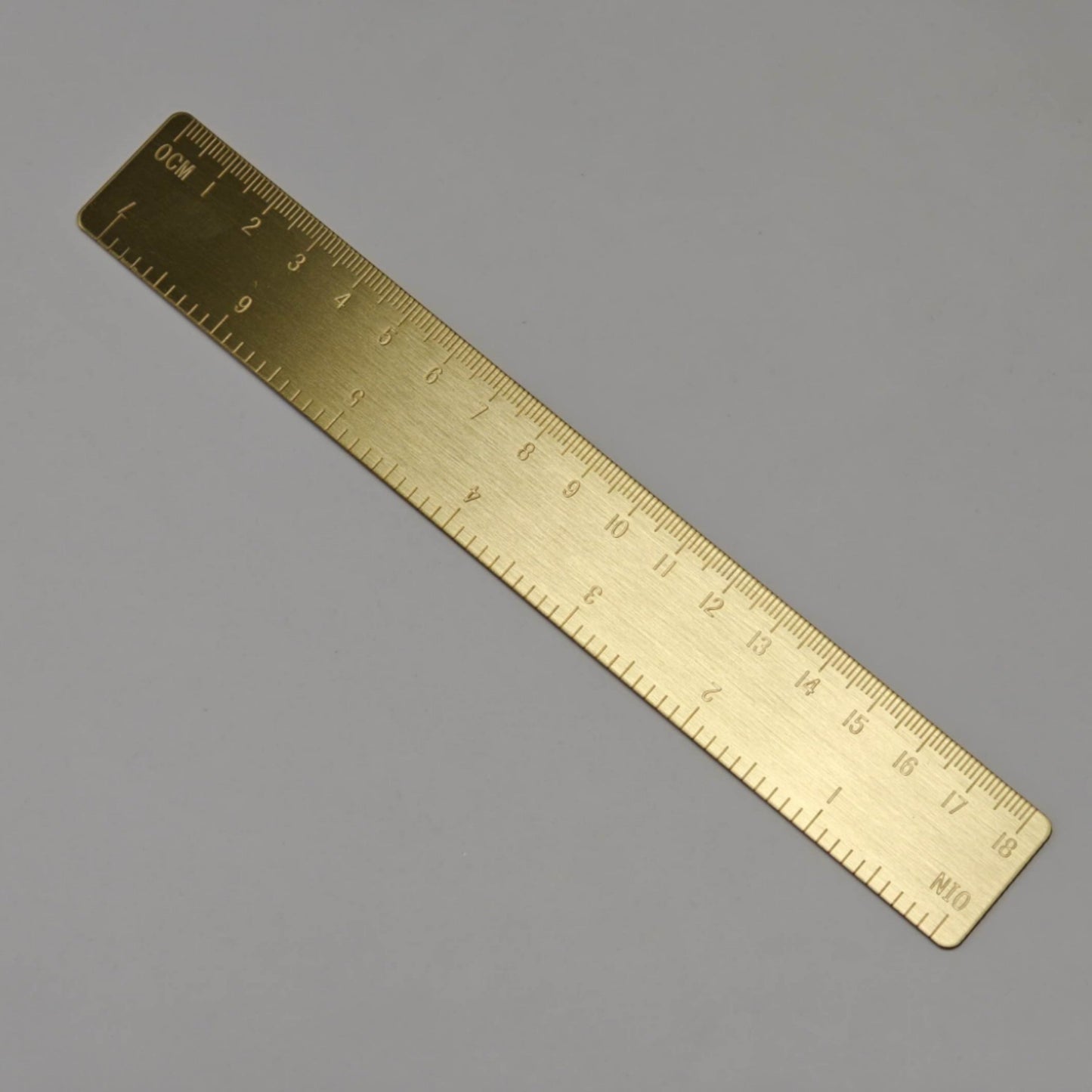 10pcs, Customized 15cm/20cm/30cm Double Side Stainless Steel Ruler / Copper Ruler, Measuring Tools, Customized Gift